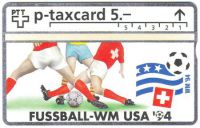 CH PTT Telefonkarte: Sport - USA Fussball-WM '94  (3)